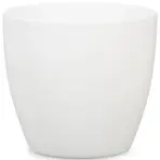 Keramický obal na kvetináč Scheurich 920, ø33cm, biela