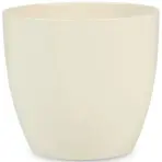 Keramický obal na kvetináč Scheurich 920, ø25cm, krémová