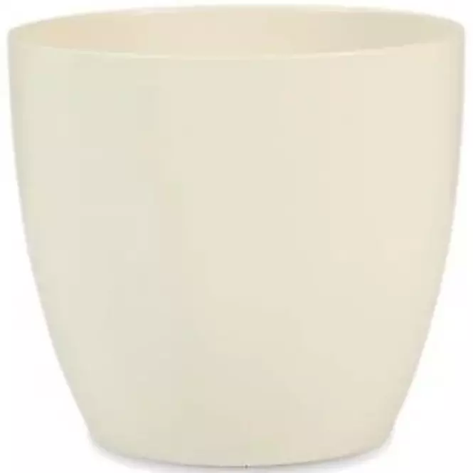 Keramický obal na kvetináč Scheurich 920, ø11cm, krémová