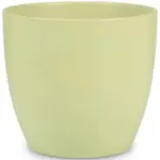 Keramický obal na kvetináč Scheurich 920, ø19 cm, svetlozelená