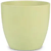 Keramický obal na kvetináč Scheurich 920, ø19 cm, svetlozelená