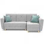 Rohová sedacia súprava Grey P Enzo 162+Enzo 154 dr narural J.SZ
