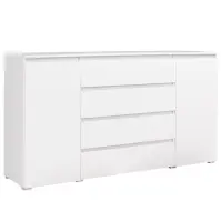 Komoda Cosmo C06 4 zásuvky biela