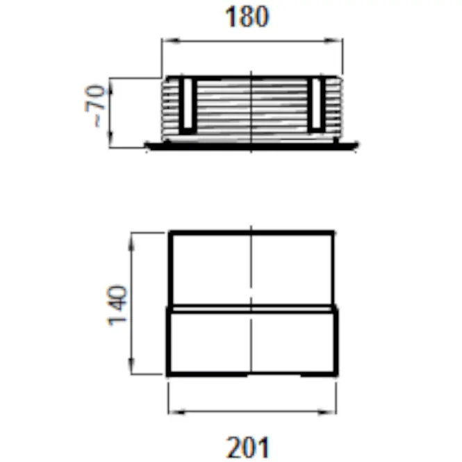 Komínová redukcia WKC180/200-CZ2