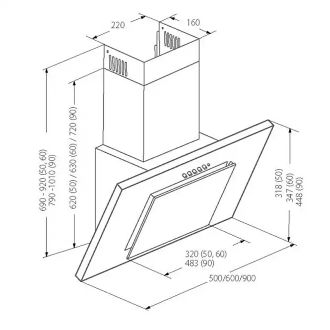 Digestor WK-4 Nero 60,7