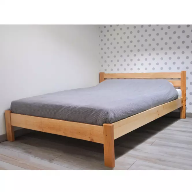Posteľ Ewa 180 dreva jelša nature