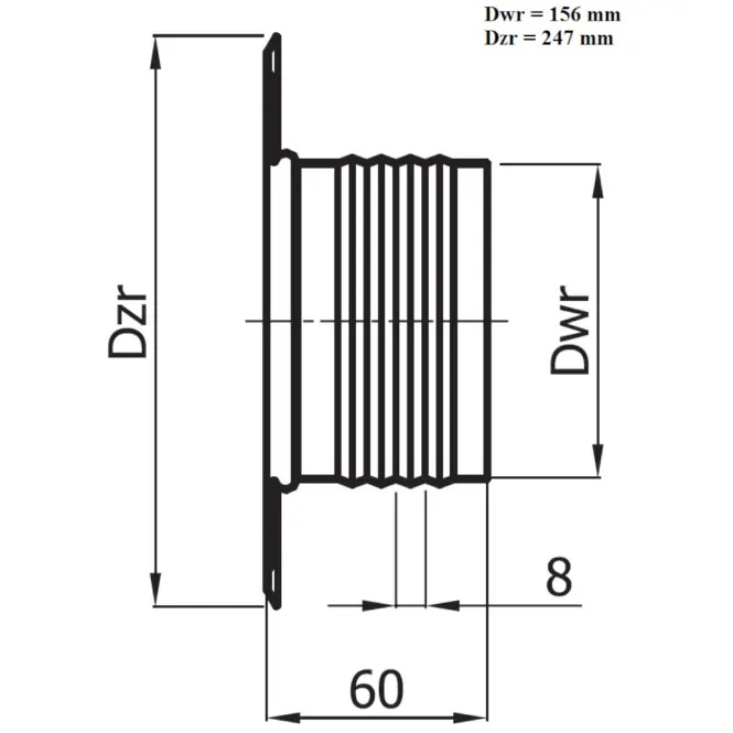Rozeta ROZ140-ML biela,2