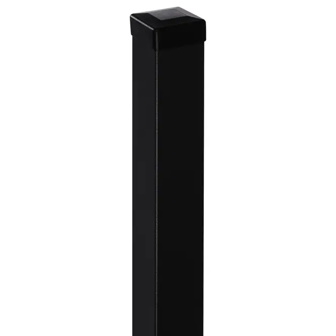 Plotový stĺpik 50x50 mm lakovaný ZN+RAL9005