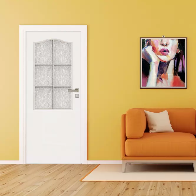 Dvere vnútorné na mieru Kleopatra 2*3 80Ľ biele,2