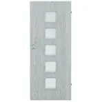 Dvere vnútorné Vedi 5*5 60P dub  strieborný