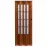 Skladacie dvere Crystalline glass orech svetlý  288