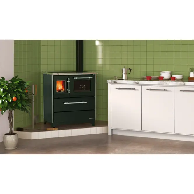 Sporák Donna 70 čierna 8,1 kW ľavý