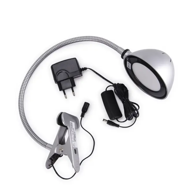Stolná lampa s klipom 02876 Roni LED