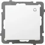 Vypínač biely ŁP-6G/m