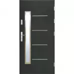 Dvere vchodové WZ 68 90P antracit