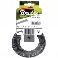 Struna do kosačky  Ripper Dual 2,0mm x 15m ZRG2015K hviezdicová