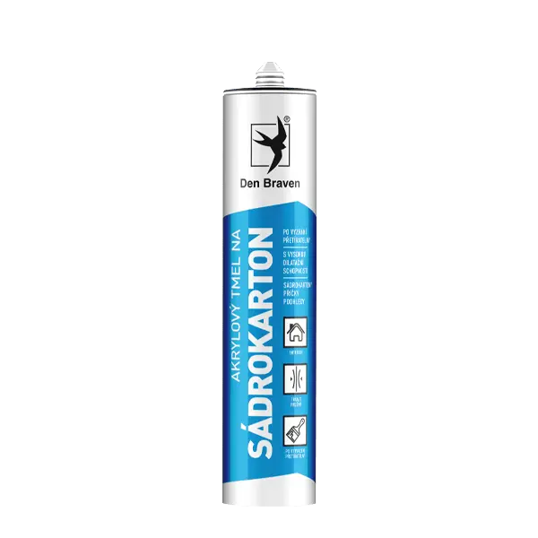 Den Braven Akrylový Tmel na Sadrokartóny Biely 280ml