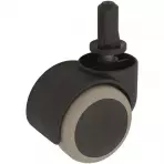 Nábytkové koliesko 50 mm/50 kg kolík  8 mm s puzdrom 13 mm d