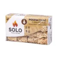 SOLO Podpaľovač z drevitej vlny zvitky 32ks