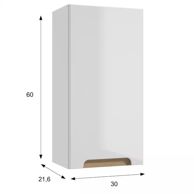 Skrinka Fresh A30 slim 1D0S,2