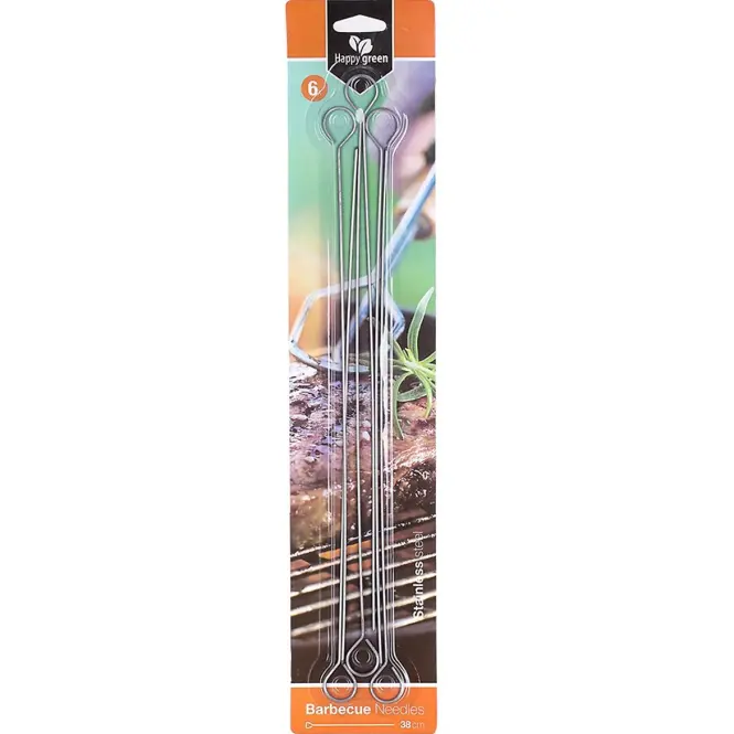 Grilovacie ihly, 6 ks 31,55 cm