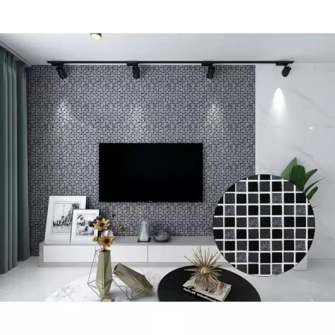 Obklad mozaika Super black blg02 30/30,3