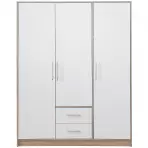 Skriňa Smart SR2 150 cm dub sonoma/biela