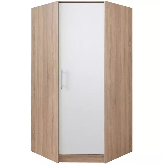 Skriňa Smart SR4 95 cm dub sonoma/biela