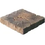 Betónová dlažba Alejová Altus hnedá patina 22,5x22,5x4 cm