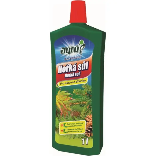 AGRO Hnojivo kvapalné horká soľ 1l