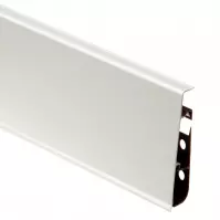 Podlahová lišta PVC Hi-Line Prestige 9003 Biela lesk