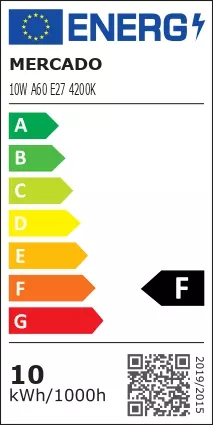 Žiarovka LED EM 10W A60 E27 4200K