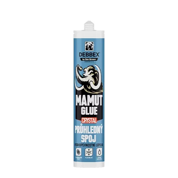 Den Braven Mamut Glue Crystal Transparent 290ml