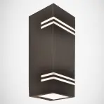 Záhradná nástenná lampa  Ogr Keler 3018 Gu10 Inox K2