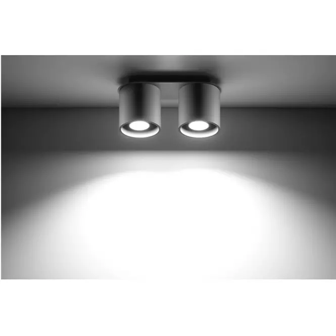 Stropná Lampa Orlando 2 GREY A-055