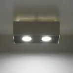 Stropná Lampa Atlanta 2 WHITE A-067