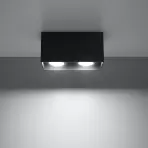 Stropná Lampa Arizona BLACK A-381