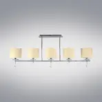 Estera Stropné svietidlo 5x40w E14 Chróm