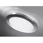 Stropné svietidlo LED Pixel 22,5 cm 12W  IP44 chróm+Granila 3000k