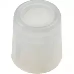Doraz dverí 27x30mm Bezfarebný s prekrytím