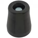 Veľký gumový doraz dverí pr.53mm  Čierny