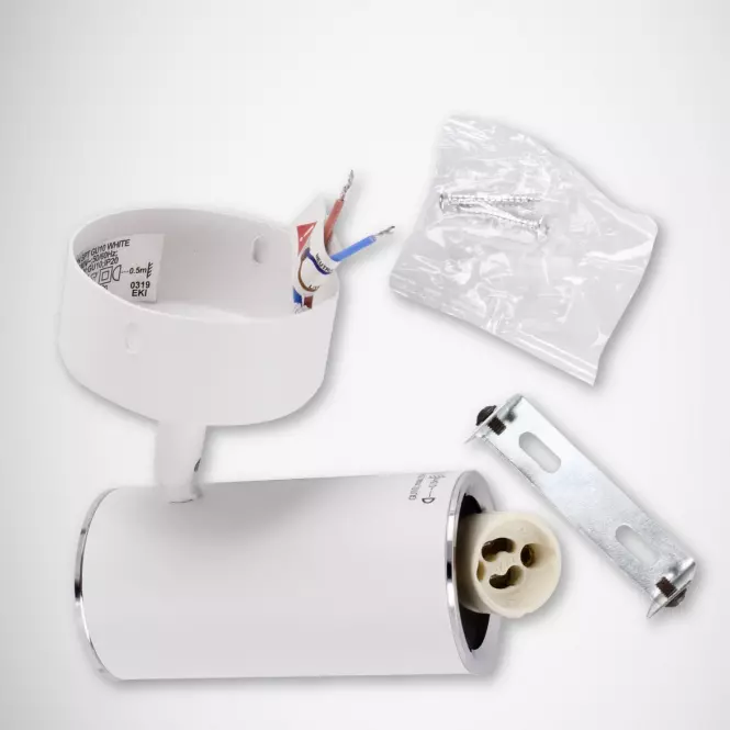 Nástenná lampa Megan Spt GU10 biela 03655 K1
