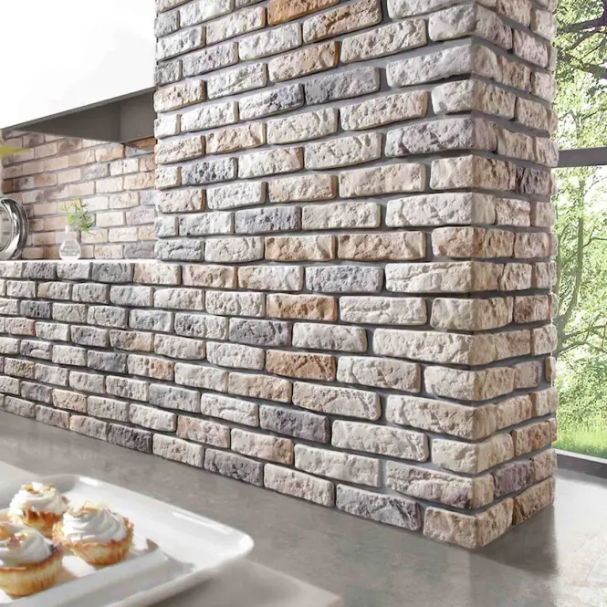 Betónový obkladový kameň Loft Brick Sahara Roh