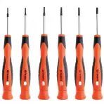 Skrutkovače precízne, T5/T6/T7/T8/T9/T10 x 40 mm, sada 6 ks, Jufisto