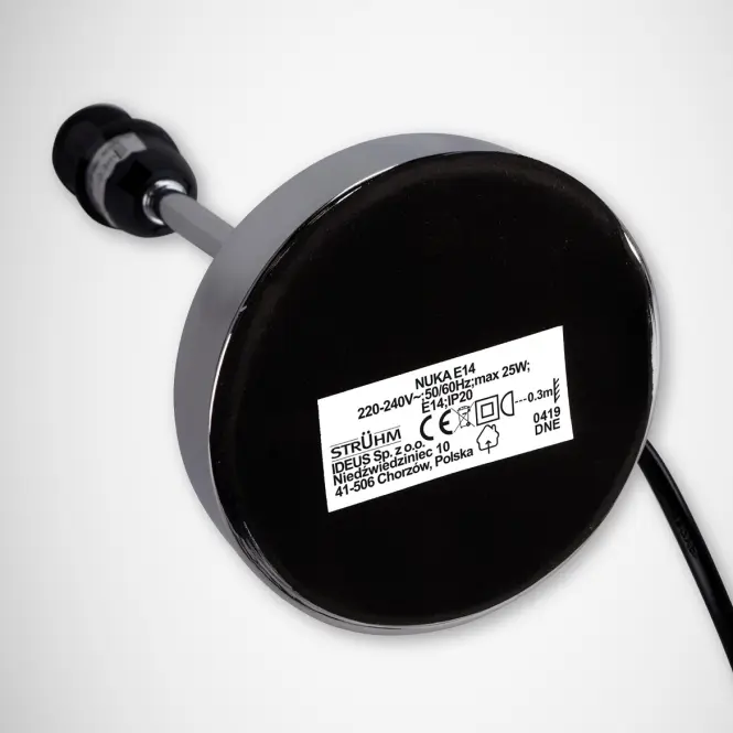 Stolná lampa Nuka E14 ružová 03651 LB1,7