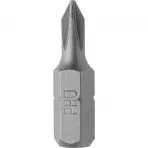 Krížový bit, PH0 x 25 mm, 3 ks, Drel