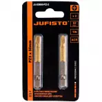 Krížový bit, titánový S2, PZ3 x 50 mm, 2 ks, Jufisto