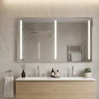 Zrkadlo LED 18