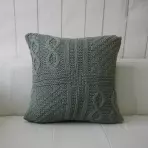 Obliečka na vankúš Sveter  40x40 šedá