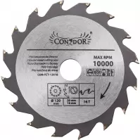 Pílový kotúč do dreva, 130 mm x 16 T, Drel